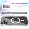 For iPhone 15 Plus Clear Phone Cover Compatible with MagSafe Drop Resistant TPU PC Case For iPhone 15 Plus Clear Phone Cover Compatible with MagSafe Drop Resistant TPU PC Case