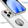 Transparent Soft TPU Case for iPhone 15 Plus Anti-Scratch Shockproof Cell Phone Cover with Kickstand Transparent Soft TPU Case for iPhone 15 Plus Anti-Scratch Shockproof Cell Phone Cover with Kickstand