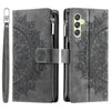 For Samsung Galaxy A25 5G Imprinted Mandala Flower Wallet Phone Case Zipper PU Leather Stand Flip Cover with Strap For Samsung Galaxy A25 5G Imprinted Mandala Flower Wallet Phone Case Zipper PU Leather Stand Flip Cover with Strap