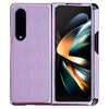 For Samsung Galaxy Z Fold3 5G Protective Cover Rhombus Pattern PU Leather PC Phone Case with Stylus Pen For Samsung Galaxy Z Fold3 5G Protective Cover Rhombus Pattern PU Leather PC Phone Case with Stylus Pen