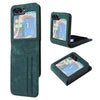 For Samsung Galaxy Z Flip5 5G Card Slots Phone Case Two-piece Design PU Leather Protective Cover For Samsung Galaxy Z Flip5 5G Card Slots Phone Case Two-piece Design PU Leather Protective Cover