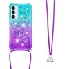 YB Quicksand Series-6 For Samsung Galaxy S23 FE TPU Gradient Case Bling Floating Liquid Phone Cover with Lanyard YB Quicksand Series-6 For Samsung Galaxy S23 FE TPU Gradient Case Bling Floating Liquid Phone Cover with Lanyard