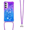 YB Quicksand Series-6 For Samsung Galaxy S23 FE TPU Gradient Case Bling Floating Liquid Phone Cover with Lanyard YB Quicksand Series-6 For Samsung Galaxy S23 FE TPU Gradient Case Bling Floating Liquid Phone Cover with Lanyard