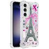 YB Quicksand Series-2 for Samsung Galaxy S23 FE Glitter Liquid Floating Case TPU Pattern Printing Phone Cover YB Quicksand Series-2 for Samsung Galaxy S23 FE Glitter Liquid Floating Case TPU Pattern Printing Phone Cover
