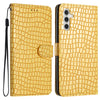 PU Leather Crocodile Texture Phone Case for Samsung Galaxy A24 4G A25 5G Wallet Stand Protective Cover with Strap PU Leather Crocodile Texture Phone Case for Samsung Galaxy A24 4G A25 5G Wallet Stand Protective Cover with Strap