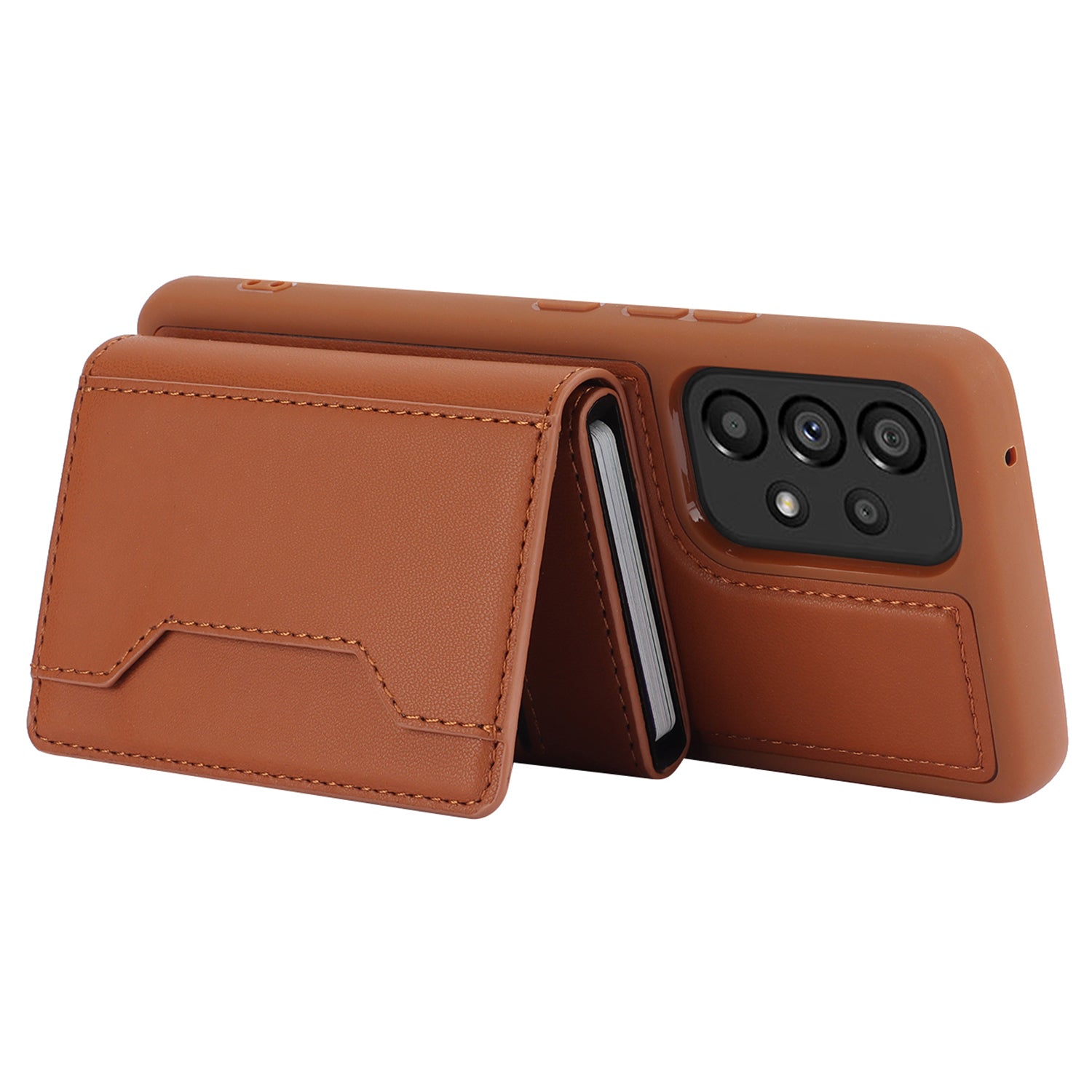 For Samsung Galaxy A53 5G Detachable Pop-Up Card Holder Phone Kickstand Case RFID Blocking Phone Cover For Samsung Galaxy A53 5G Detachable Pop-Up Card Holder Phone Kickstand Case RFID Blocking Phone Cover