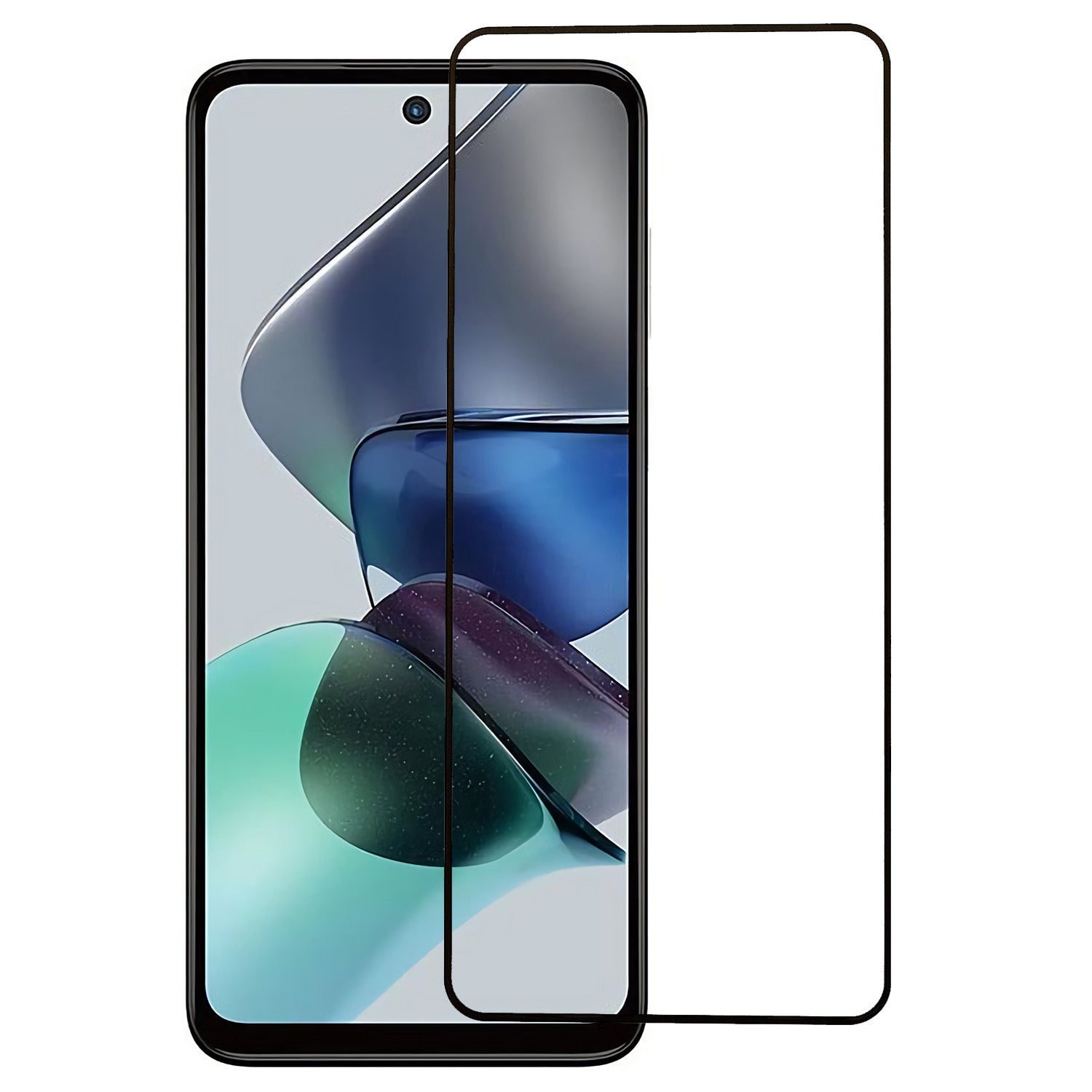 For Motorola Moto G23 4G Full Coverage Screen Protector Full Glue Silk Printing HD Anti-scratch Tempered Glass Film For Motorola Moto G23 4G Full Coverage Screen Protector Full Glue Silk Printing HD Anti-scratch Tempered Glass Film