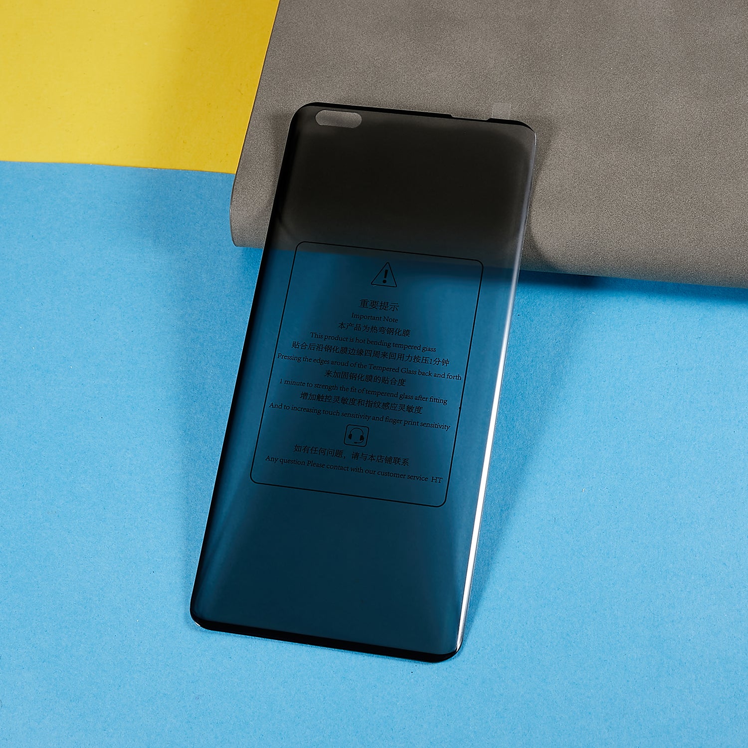 RURIHAI For Honor V40 5G/Huawei nova 8 Pro 5G Anti-spy Tempered Glass Film 3D Curved Screen Protector RURIHAI For Honor V40 5G/Huawei nova 8 Pro 5G Anti-spy Tempered Glass Film 3D Curved Screen Protector