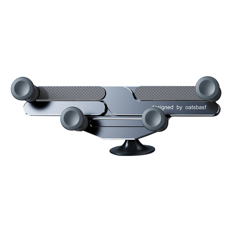 OATSBASF x03 Mini Folding Aluminum Alloy Car Phone Holder Automatic Locking Gravity Phone Bracket OATSBASF x03 Mini Folding Aluminum Alloy Car Phone Holder Automatic Locking Gravity Phone Bracket