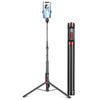 AB204B 1.8m Camera Phone Holder Extendable Tripod Floor Stand Bluetooth Live Streaming Selfie Stick AB204B 1.8m Camera Phone Holder Extendable Tripod Floor Stand Bluetooth Live Streaming Selfie Stick
