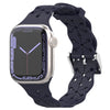 A057 For Apple Watch Series 9 8 7 41mm 6 5 4 SE (2023) SE(2022) SE 40mm 3 2 1 38mm Silicone Watch Band Hollow-out Flower Pattern Wrist Strap Replacement A057 For Apple Watch Series 9 8 7 41mm 6 5 4 SE (2023) SE(2022) SE 40mm 3 2 1 38mm Silicone Watch Band Hollow-out Flower Pattern Wrist Strap Replacement