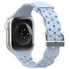 A057 For Apple Watch Series 9 8 7 41mm 6 5 4 SE (2023) SE(2022) SE 40mm 3 2 1 38mm Silicone Watch Band Hollow-out Flower Pattern Wrist Strap Replacement A057 For Apple Watch Series 9 8 7 41mm 6 5 4 SE (2023) SE(2022) SE 40mm 3 2 1 38mm Silicone Watch Band Hollow-out Flower Pattern Wrist Strap Replacement