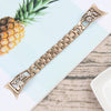 For Google Pixel Watch 2 Pixel Watch 304 Stainless Steel Bracelet Rhinestone Decor Plum Wrist Strap Detachable Watch Band For Google Pixel Watch 2 Pixel Watch 304 Stainless Steel Bracelet Rhinestone Decor Plum Wrist Strap Detachable Watch Band