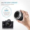 VELEDGE V-35 35mm F1.2 Large Aperture Lens Manual Focus Fixed Lens for Sony A6300 A6400 NEX Mirrorless Camera VELEDGE V-35 35mm F1.2 Large Aperture Lens Manual Focus Fixed Lens for Sony A6300 A6400 NEX Mirrorless Camera