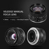 VELEDGE V-35 35mm F1.2 Large Aperture Lens Manual Focus Fixed Lens for Sony A6300 A6400 NEX Mirrorless Camera VELEDGE V-35 35mm F1.2 Large Aperture Lens Manual Focus Fixed Lens for Sony A6300 A6400 NEX Mirrorless Camera