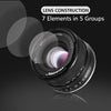 VELEDGE V-35 35mm F1.2 Large Aperture Lens Manual Focus Fixed Lens for Sony A6300 A6400 NEX Mirrorless Camera VELEDGE V-35 35mm F1.2 Large Aperture Lens Manual Focus Fixed Lens for Sony A6300 A6400 NEX Mirrorless Camera