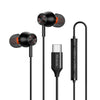MCDODO HP-3490 MDD HiFi Stereo Wired Headphone Type-C Earphone with Mic and Volume Control - Black MCDODO HP-3490 MDD HiFi Stereo Wired Headphone Type-C Earphone with Mic and Volume Control - Black