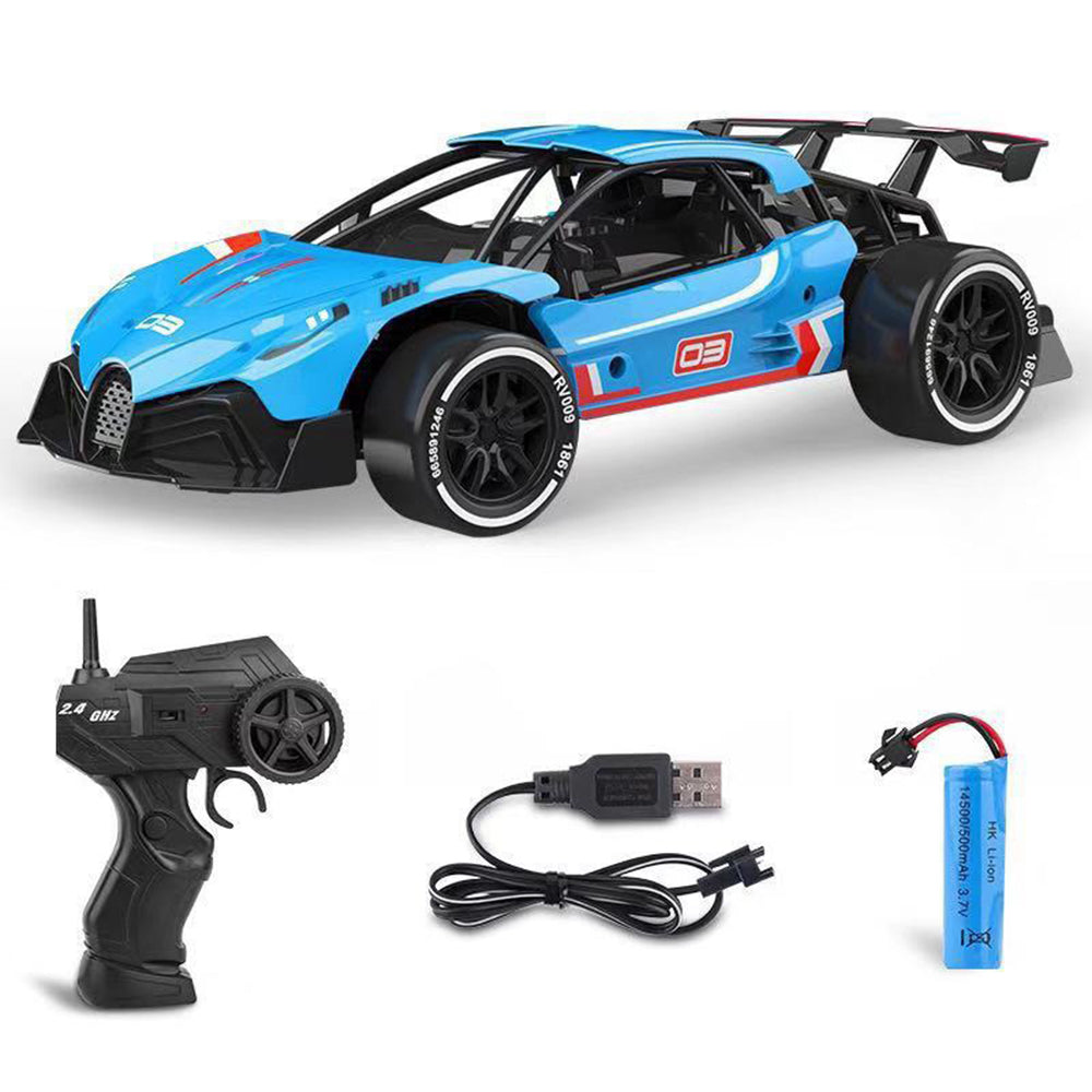 1:16 2.4G Simulation RC Car Rechargeable High Speed Remote Control Car Boys Toy