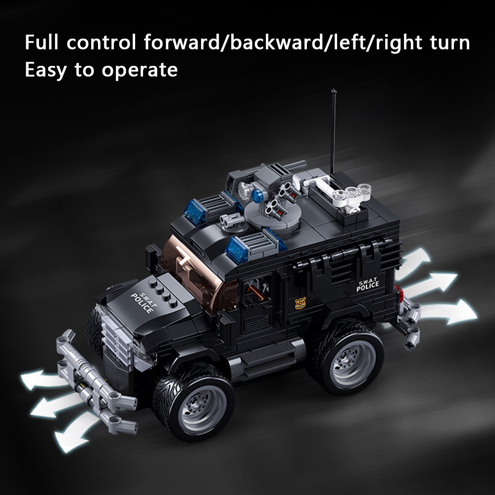 SLUBAN Remote Control Car Building Blocks Toy Kit Kid Boy Birthday Gift