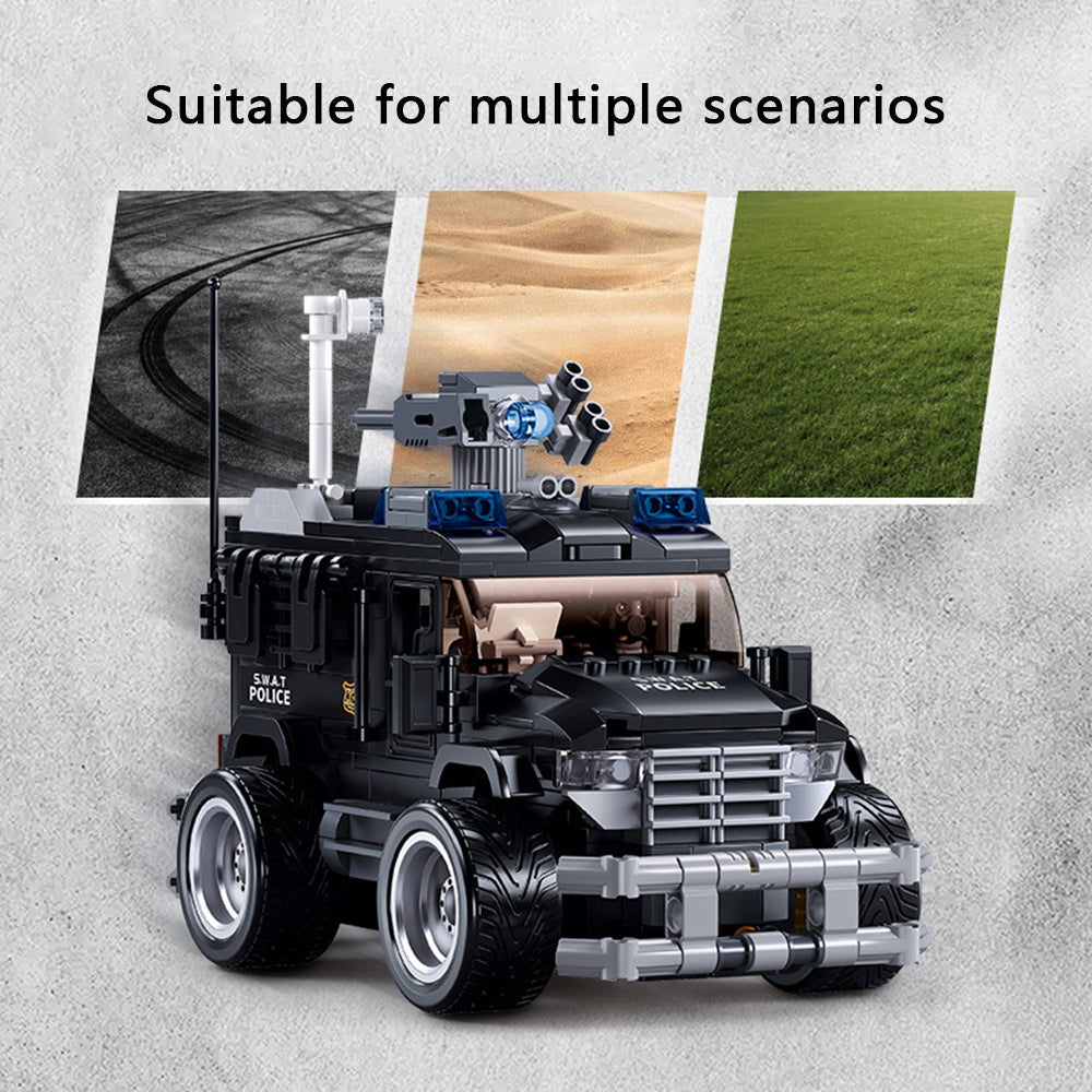 SLUBAN Remote Control Car Building Blocks Toy Kit Kid Boy Birthday Gift