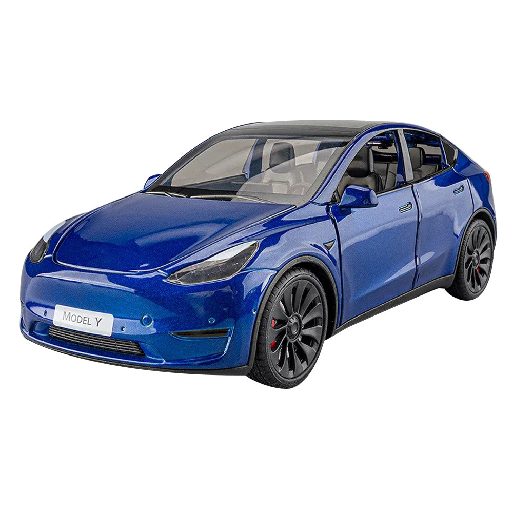 1:24 Scale Alloy Car Model Y Toy Vehicle Toy Kids Gift with Light and Music