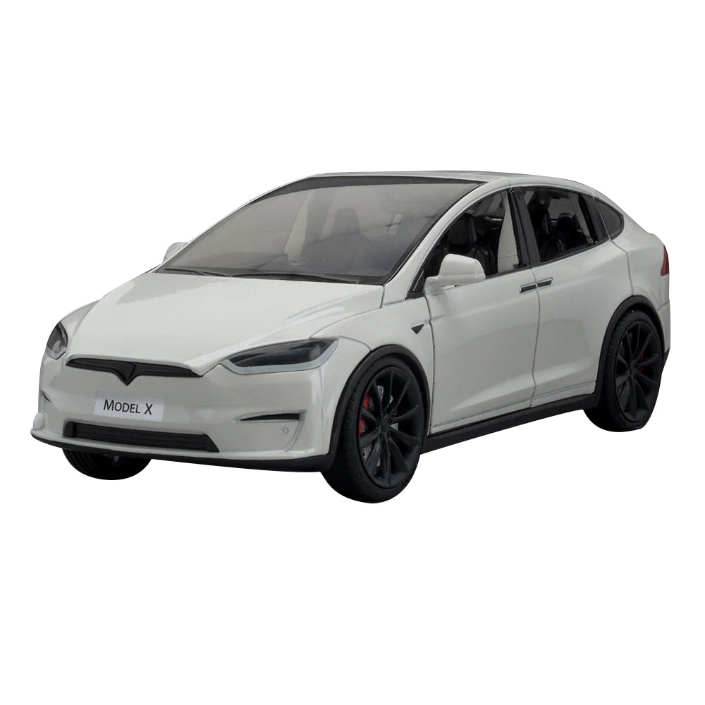 1:24 Simulation Tesla Model X Alloy Car Model Children Boy Toy Car