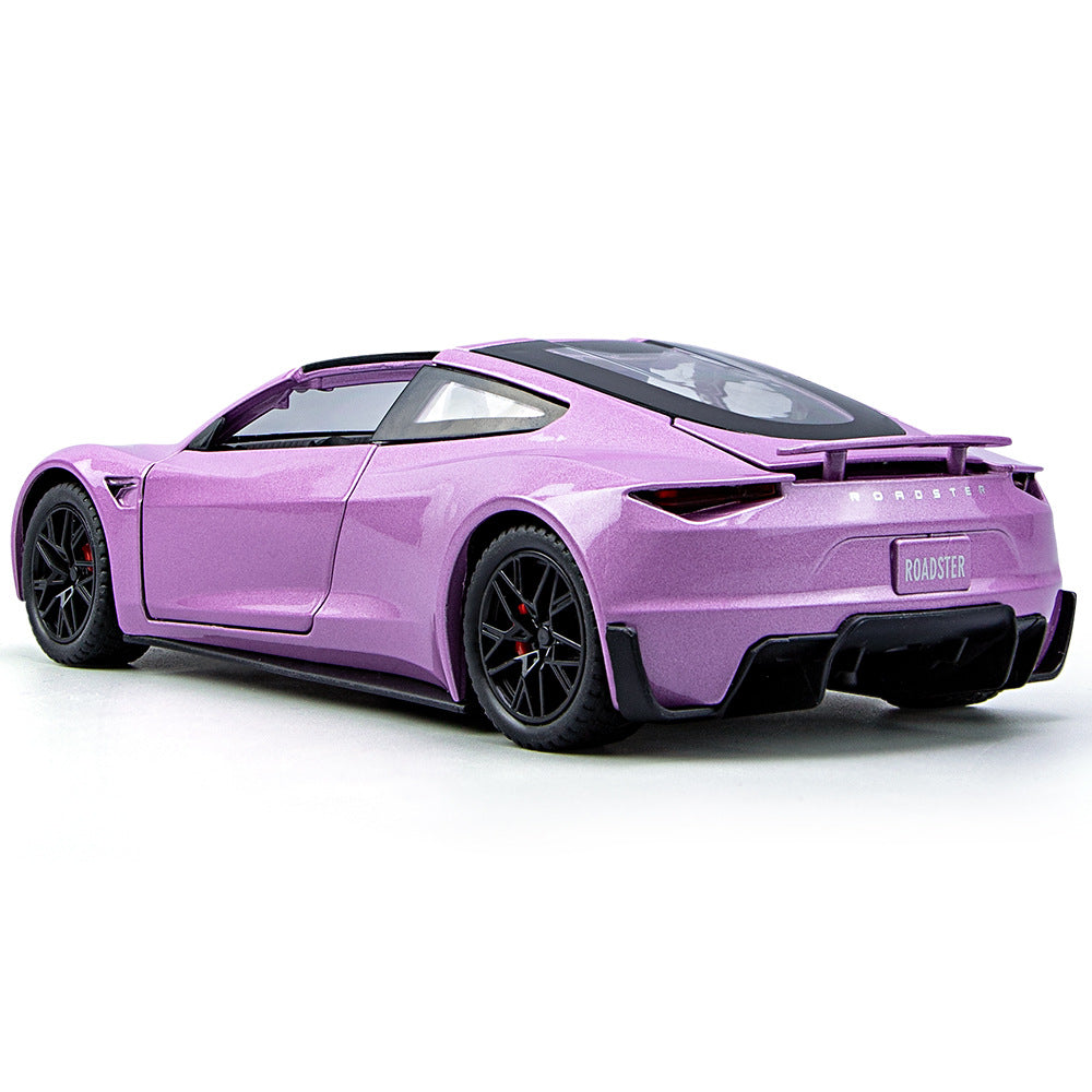 Roadster Vehicle Toy 1:24 Scale Light and Music Design Alloy Car Toy Kids Gift