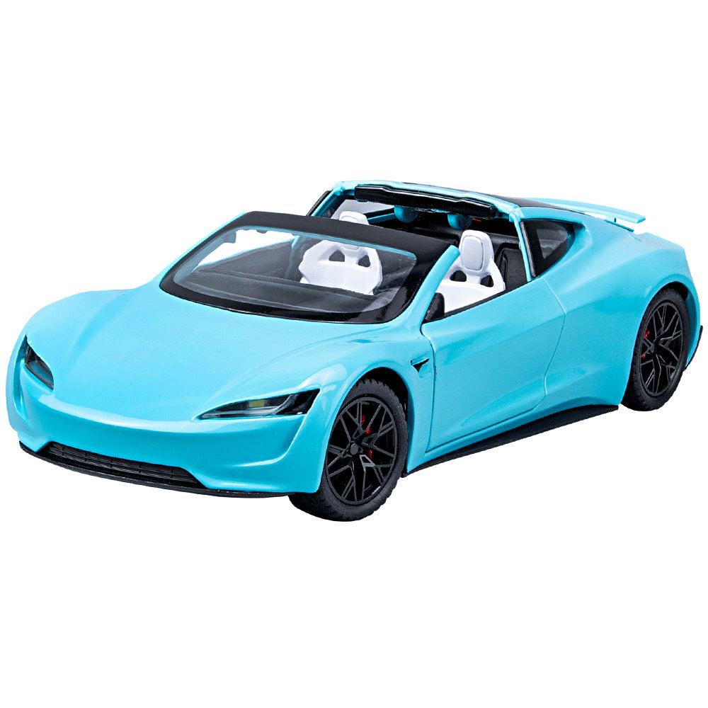 Roadster Vehicle Toy 1:24 Scale Light and Music Design Alloy Car Toy Kids Gift
