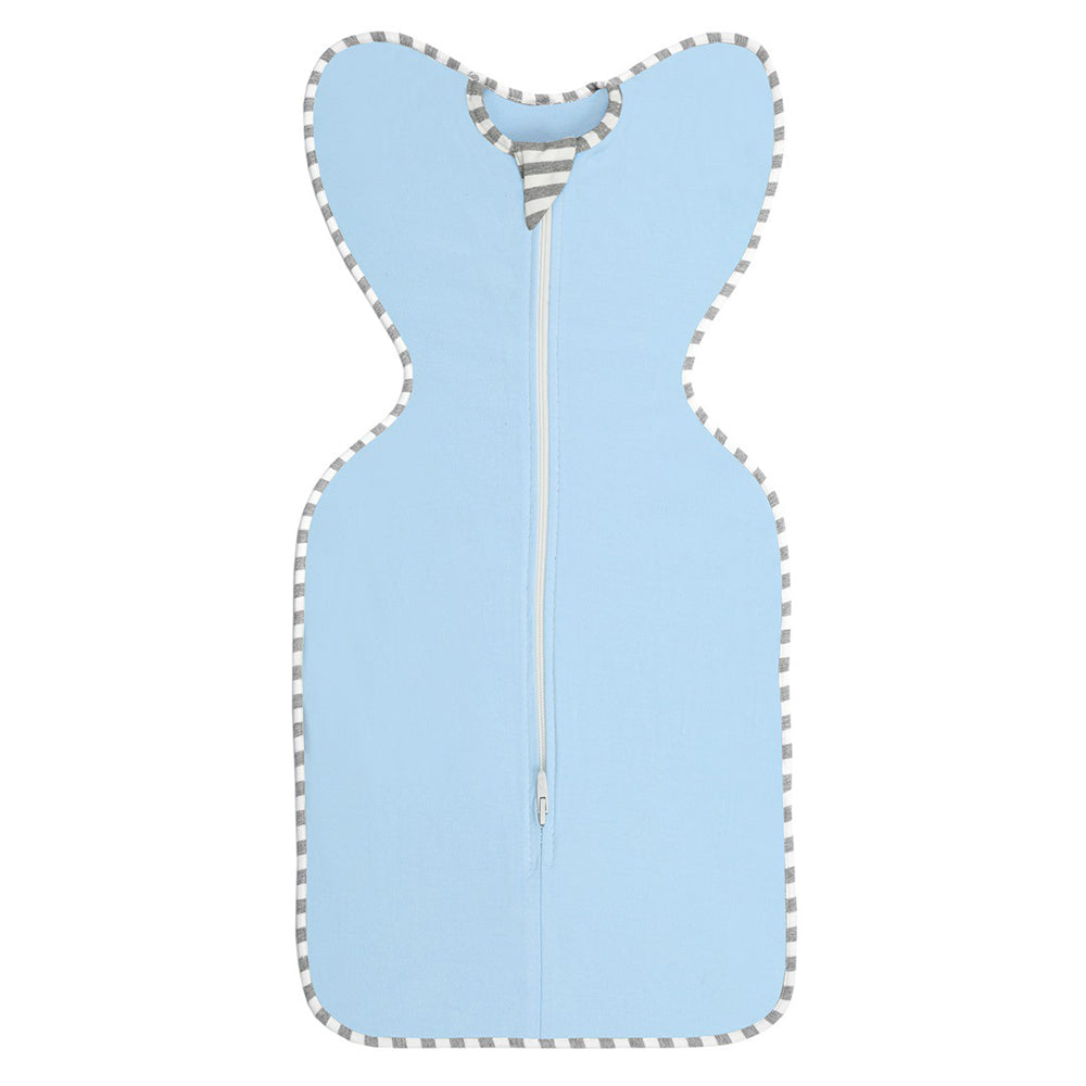 AB01 Cotton Baby Swaddle Zipper Anti-kicking Blanket Infant Sleeping Bag, Size S