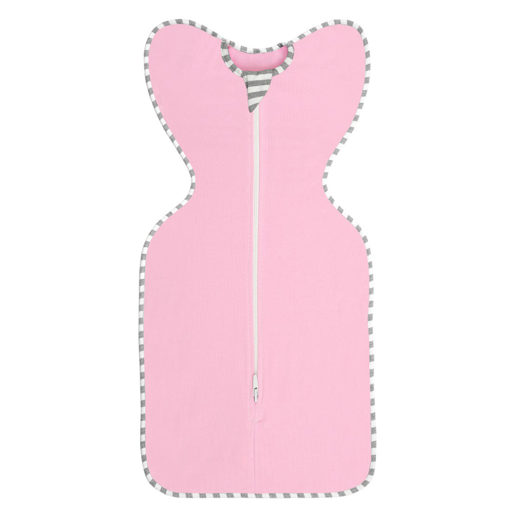 AB01 Cotton Baby Swaddle Blanket Zipper Anti-kicking Infant Sleeping Bag, Size M