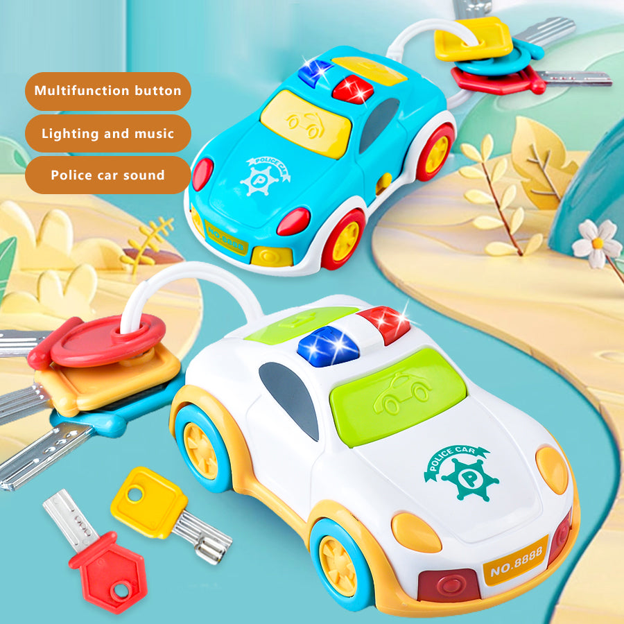 1125 Early Education Children Car Toy Music Light Effects Fun Kids Gift for Boys Girls