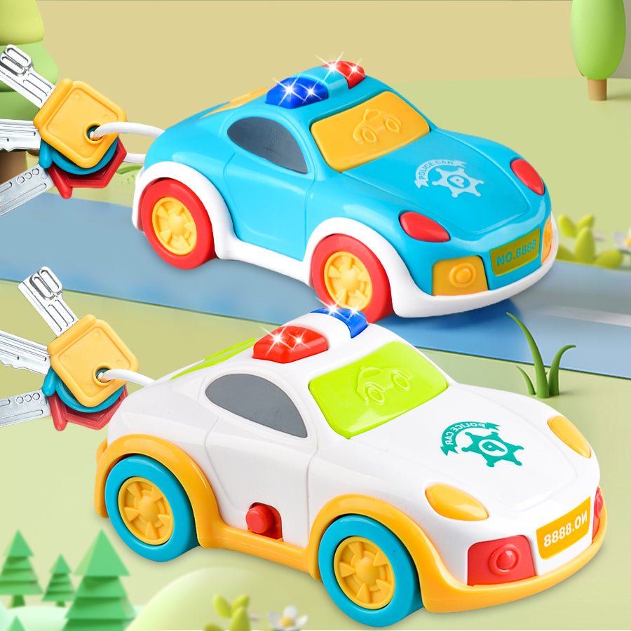 1125 Early Education Children Car Toy Music Light Effects Fun Kids Gift for Boys Girls