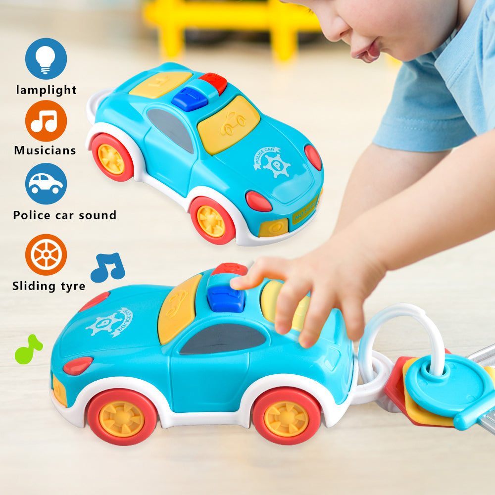 1125 Early Education Children Car Toy Music Light Effects Fun Kids Gift for Boys Girls