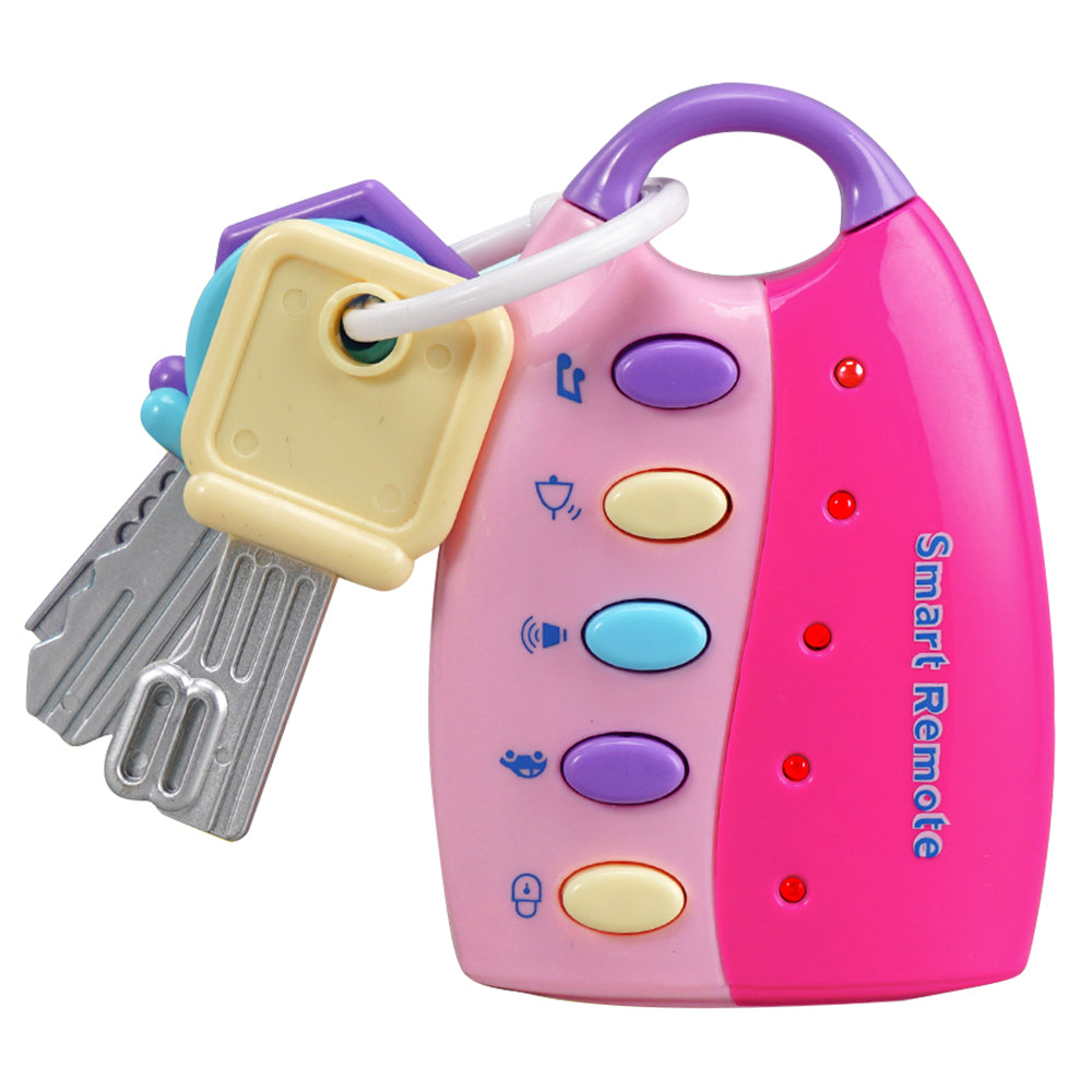 1025 Remote Car Control Key Toy Musical Learning Educational Toy with Light