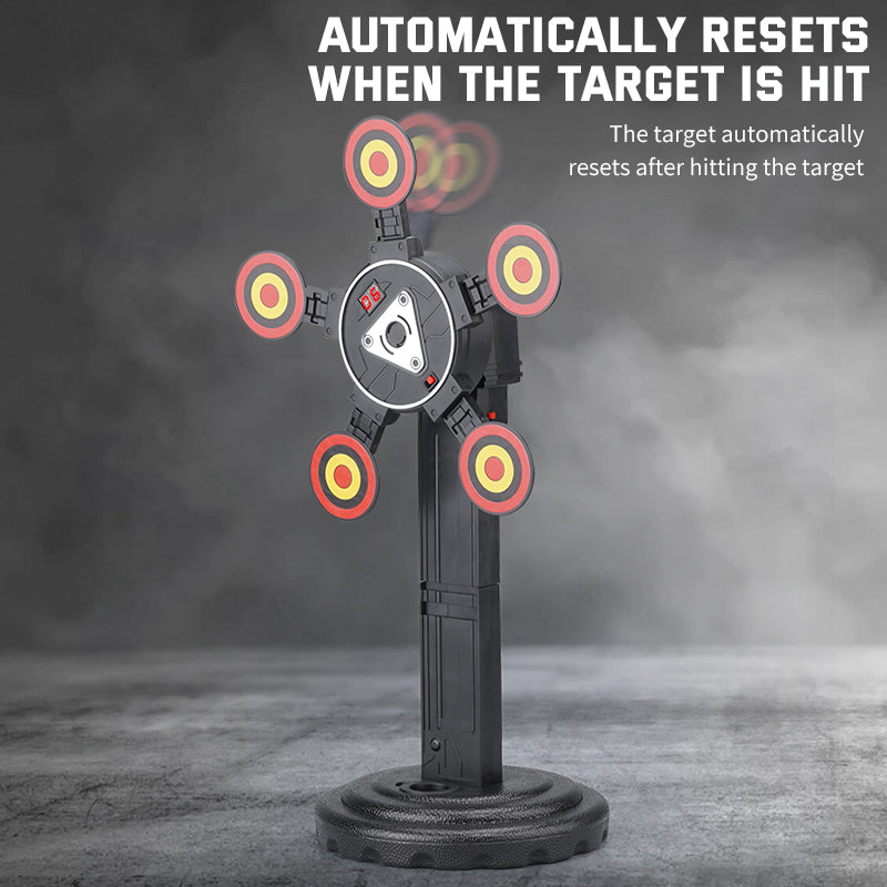 MH3585A Electric Scoring Target Rotating Target Toy with Protection Mesh
