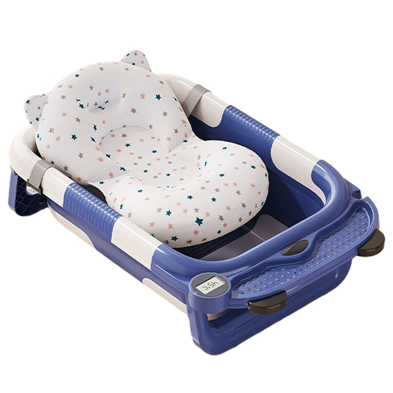 RJ307 Newborn Bathtub TPE+PP Infant Baby Bath Tub with Soft Cushion