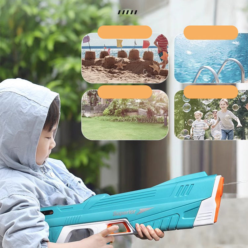 Electric Water Gun Automatically Absorbs Water High-pressure Water Fight Summer Toy