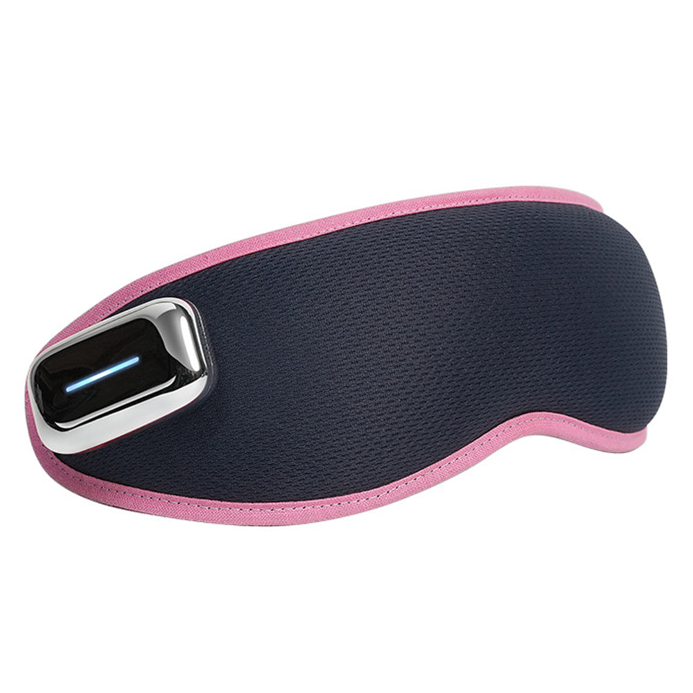 CKGO Y09-Plus Decompression Bluetooth Music Player Eye Mask Sleep Shading Eye Massage Mask, Magnetic Battery Powered - Blue