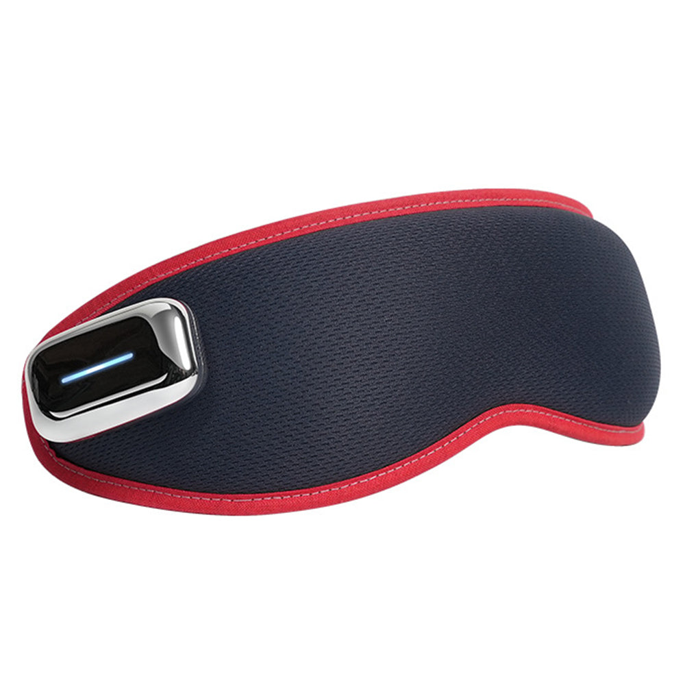 CKGO Y09-Plus Decompression Bluetooth Music Player Eye Mask Sleep Shading Eye Massage Mask, Magnetic Battery Powered - Blue