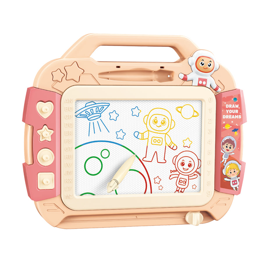 5503 Kids Magnetic DIY Drawing Board Toddlers Writing Doodle Tablet with Tablet Legs