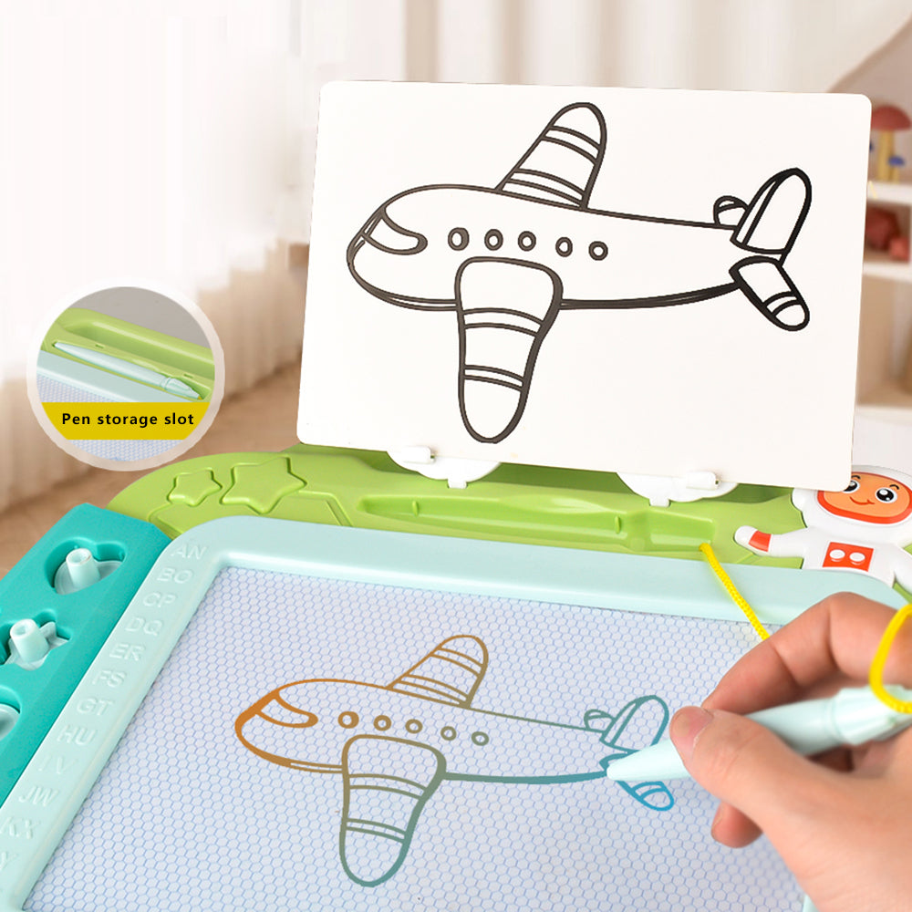 5503 Kids Magnetic DIY Drawing Board Toddlers Writing Doodle Tablet with Tablet Legs