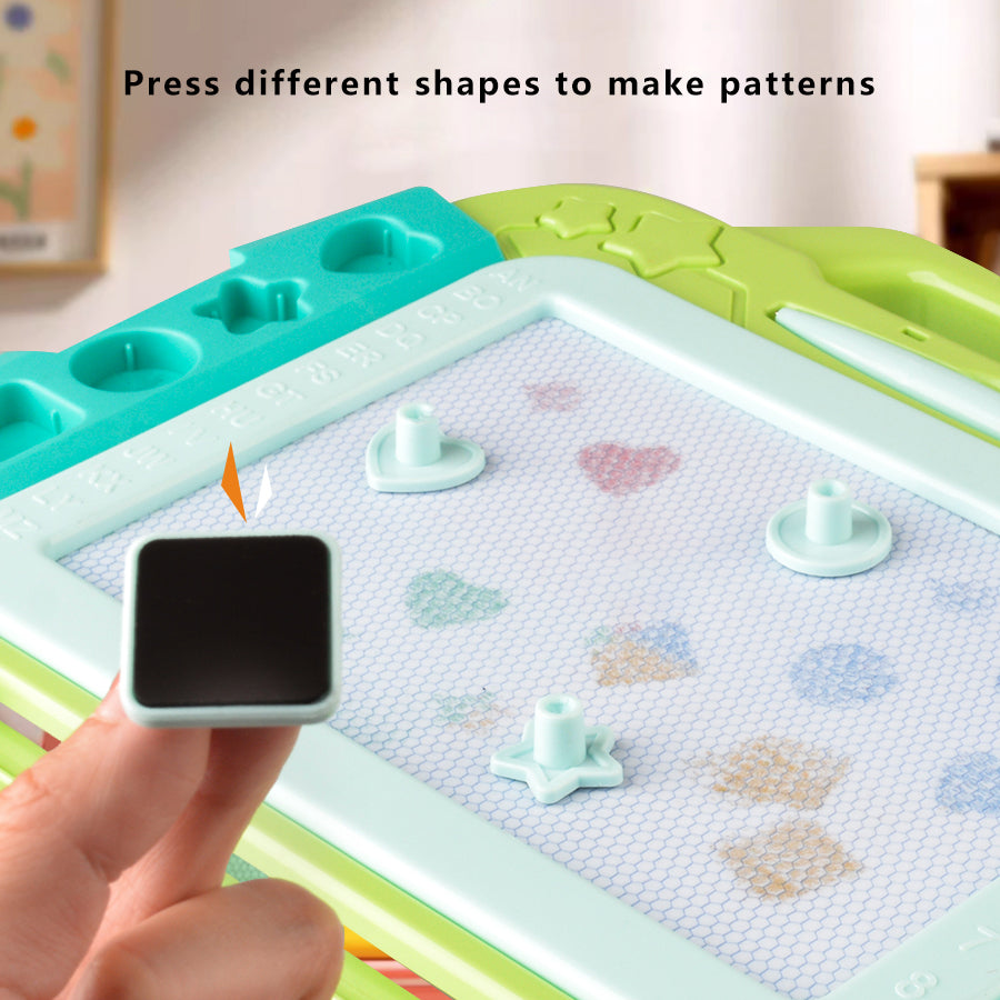5503 Kids Magnetic DIY Drawing Board Toddlers Writing Doodle Tablet with Tablet Legs