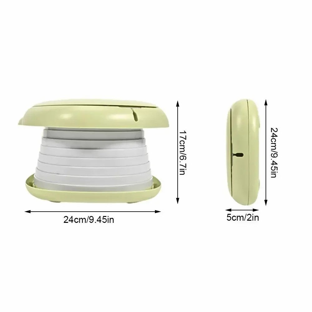 RJ101 Foldable ABS+PP Baby Toilet Potty Seat for Toddler Travel Outdoor Camping