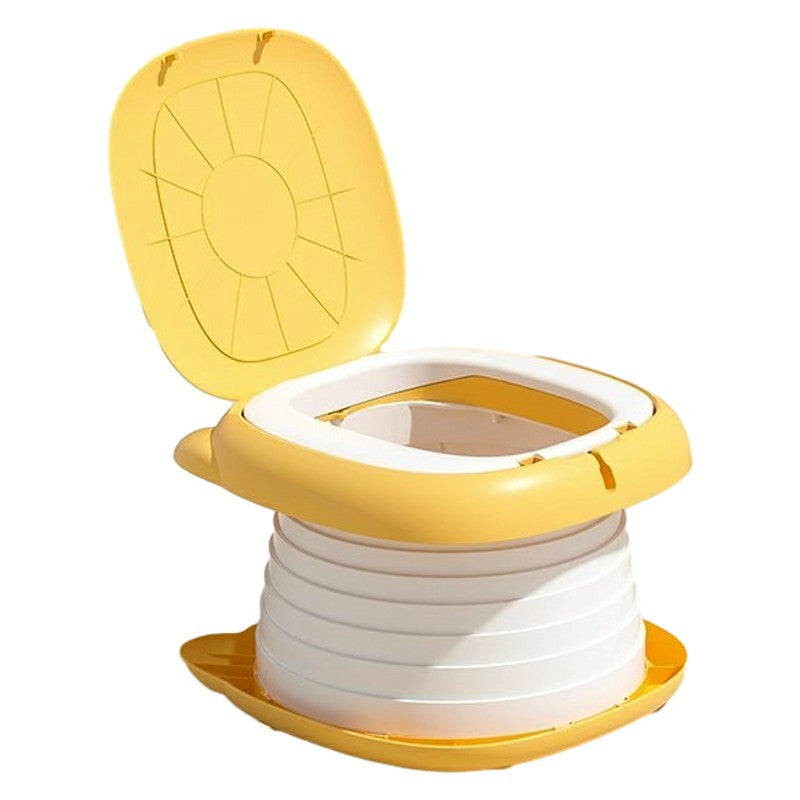 RJ101 Foldable ABS+PP Baby Toilet Potty Seat for Toddler Travel Outdoor Camping