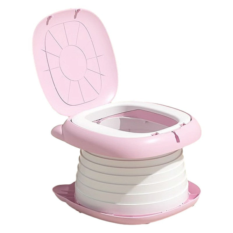 RJ101 Foldable ABS+PP Baby Toilet Potty Seat for Toddler Travel Outdoor Camping