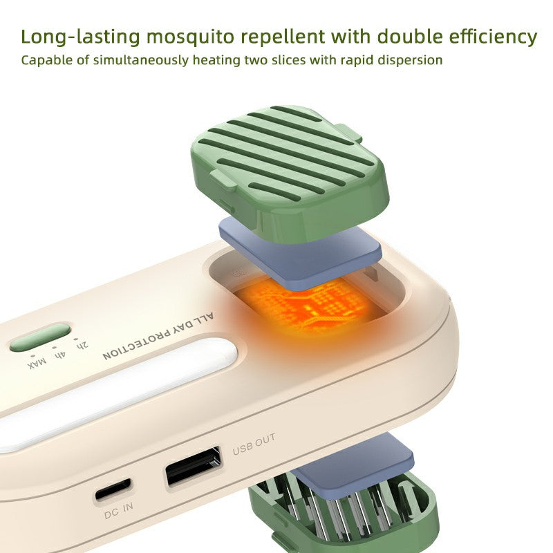 W25 Portable Wireless Mosquito Repeller Outdoor 4000mAh Power Bank