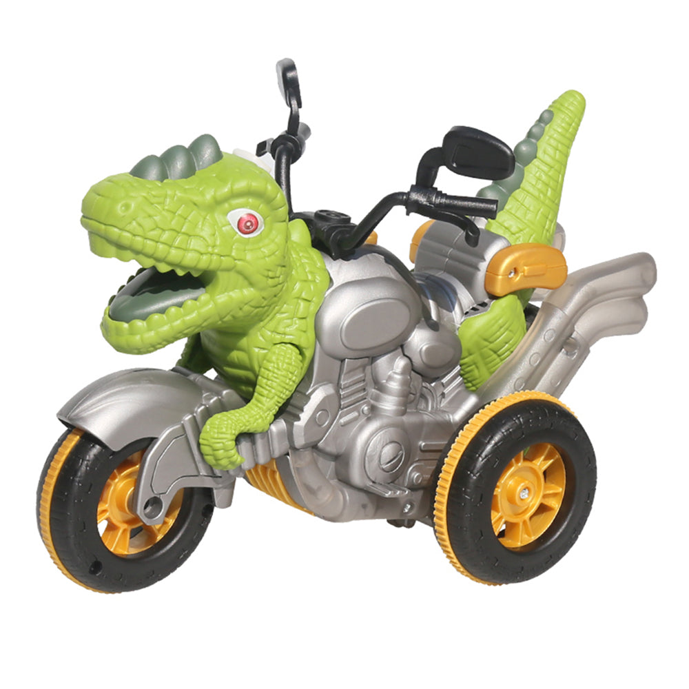 CM01-02-03-04 2.4G RC Spray Dinosaur Motorcycle Toy Light Sound Stunt Mechanical Vehicle