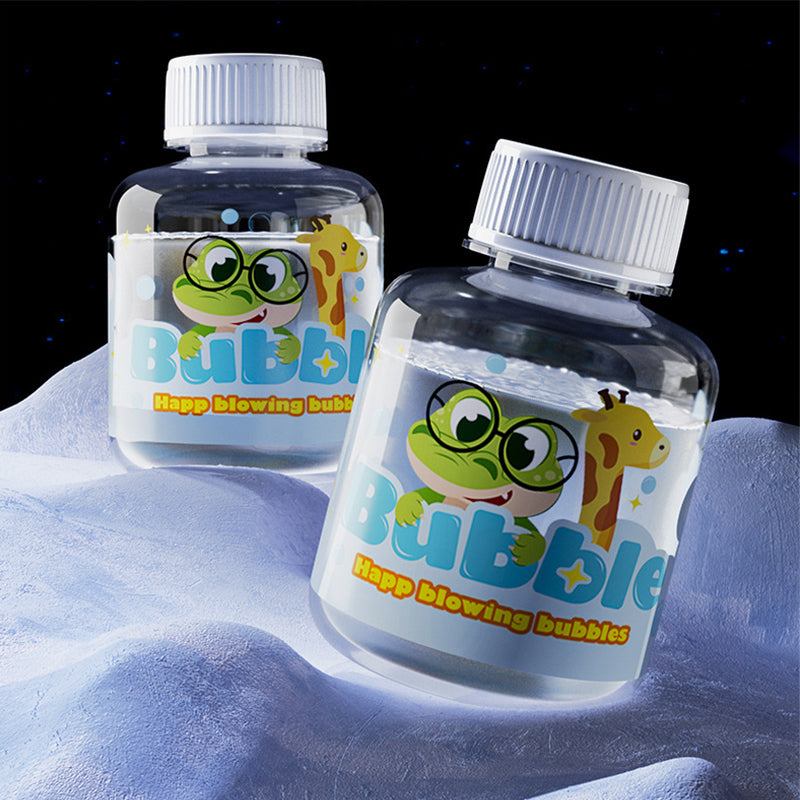 Bubble Gun Machine with Bubble Refill Solution Automatic Bubble Maker for Toddlers Outdoor Bubble Blower Toy
