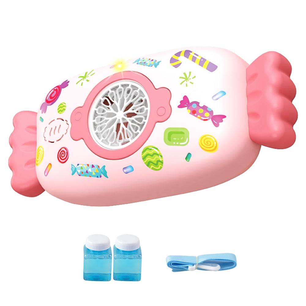 XL6328-1 Kids Music Lighting Bubble Machine Toddler Automatic Bubble Maker Electric Toy Gift
