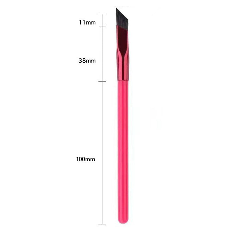 Fiber Angled Eyebrow Brush Eyeliner Makeup Brush Cosmetic Blending Slanted Brush